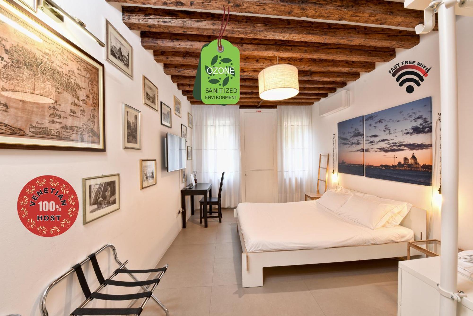 Lively Castello Comfort Room Private Bath & Privacy Venedig Exteriör bild